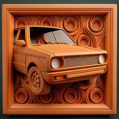 3D мадэль Fiat 128 (STL)